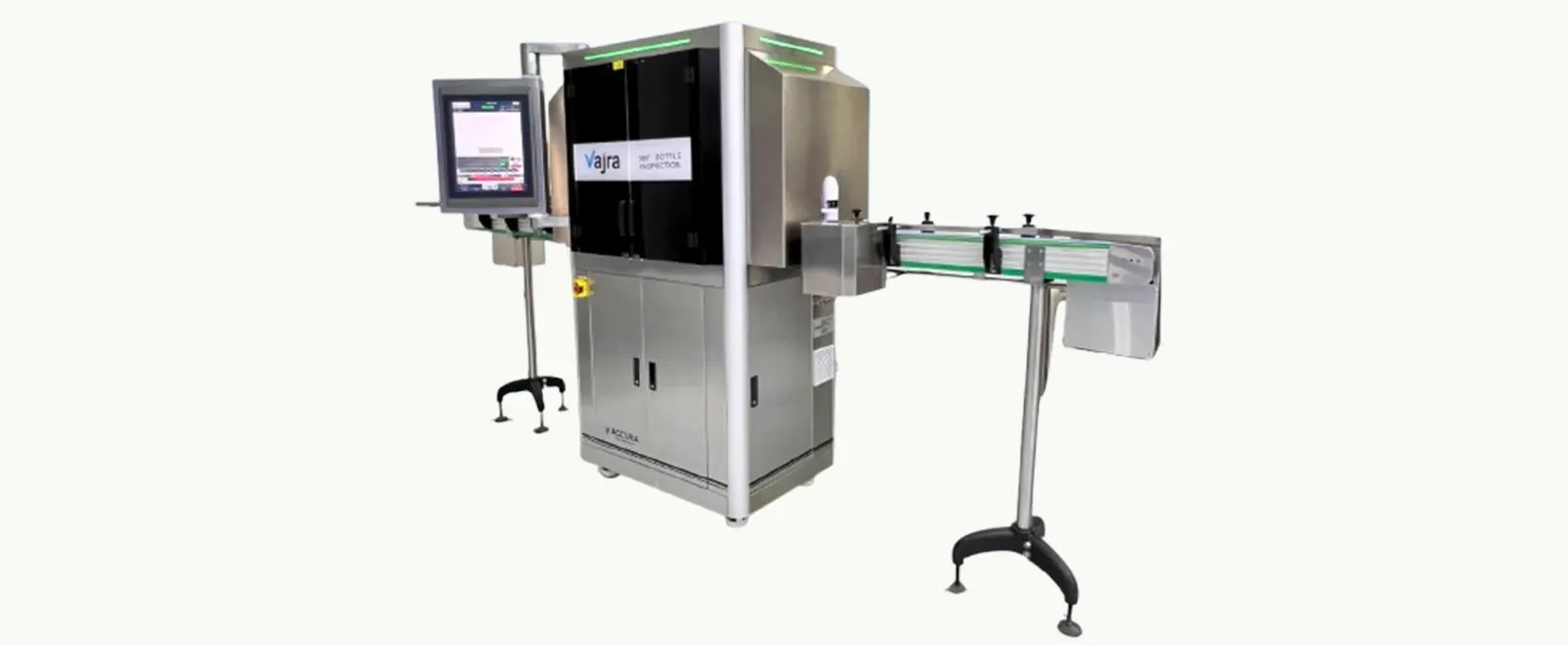 Automatic Vision System for Empty Glass Bottle Inspection Machine