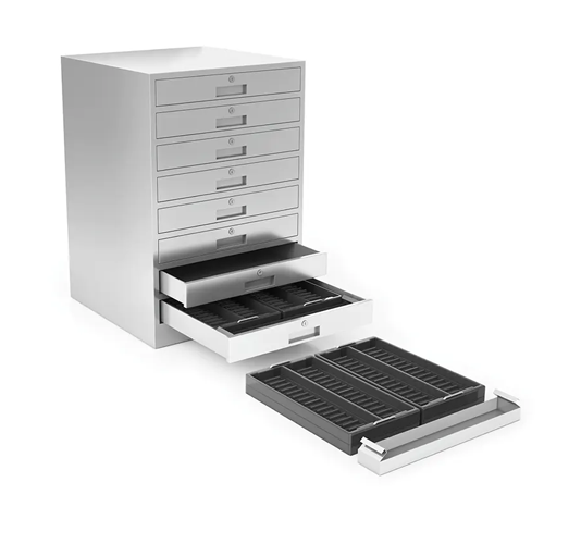 Boost your manufacturing efficiency with Accura’s Quno Die & Punch Cabinets.