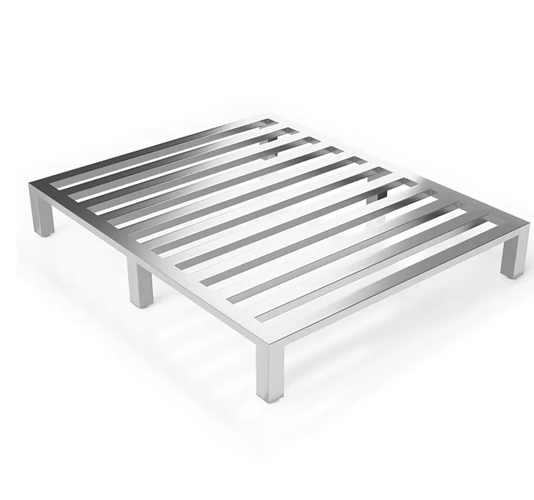 Quno stainless steel non-stackable pallets