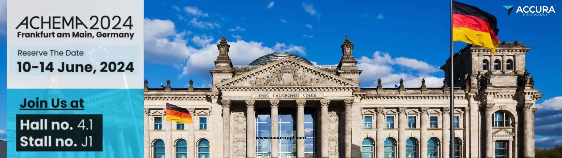 Achema 2024 Exhibition Banner