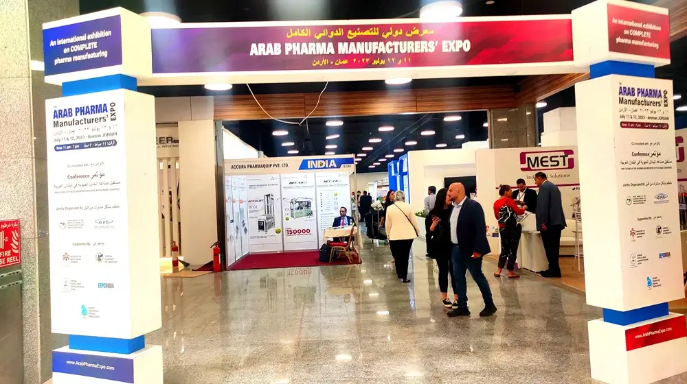 Accura at Arab Pharma Manufacturers Expo